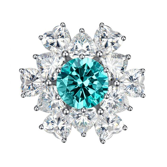 Fleur en Bleu – A Blossom of Brilliance